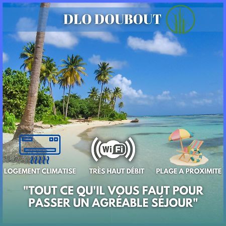 Apartament Dlo Doubout Les Pieds Dans L'Eau Sainte-Anne  Zewnętrze zdjęcie
